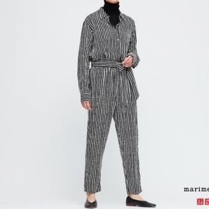 Marimekko For Uniqlo Rayon Jumpsuit Sz L